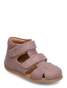 Starters™ Two Velcro Sandal Shoes Summer Shoes Sandals Purple Pom Pom