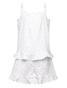 Pajama Camisole Pyjamasetti Pyjama White Lindex