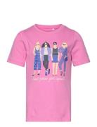 Nkfkaty Ss Top Pb Tops T-shirts Short-sleeved Pink Name It