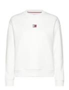 Tjw Bxy Badge Crew Ext Tops Sweat-shirts & Hoodies Sweat-shirts White ...