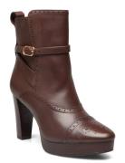 Mckinsey Burnished Leather Bootie Shoes Boots Ankle Boots Ankle Boots ...