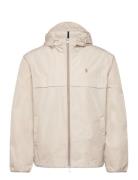 Full-Zip Hooded Jacket Ohut Takki Beige Polo Ralph Lauren