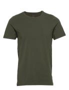 Kyran T-Shirt S-S Designers T-shirts Short-sleeved Green Oscar Jacobso...