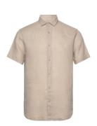 Shirt Tops Shirts Short-sleeved Beige Armani Exchange