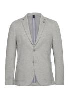 Piqué Blazer Suits & Blazers Blazers Single Breasted Blazers Grey Tom ...