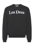 Tee "Le Reve" Tops T-shirts Short-sleeved Black Les Deux