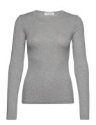 Petriciasw T-Shirt Tops T-shirts & Tops Long-sleeved Grey Sofie Schnoo...