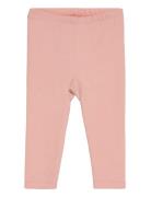 Leggings - Solid Bottoms Leggings Pink Fixoni