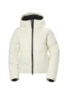 W Nora Short Puffy Jacket Sport Sport Jackets Cream Helly Hansen