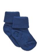 Cotton Rib Baby Socks Sukat Blue Mp Denmark