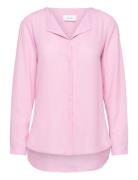 Vilucy L/S Shirt - Noos Tops Blouses Long-sleeved Pink Vila