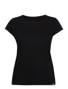 Organic Jersey Teasy Tee Fav Tops T-shirts & Tops Short-sleeved Black ...
