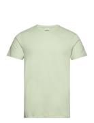 Sdrock Ss Tops T-shirts Short-sleeved Green Solid