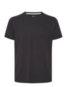 Bhnasir Tee Noos Tops T-shirts Short-sleeved Black Blend