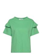 Slfrylie Ss Florence Tee M Noos Tops T-shirts & Tops Short-sleeved Gre...