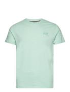Essential Logo Emb Tee Tops T-shirts Short-sleeved Green Superdry
