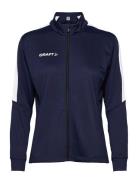 Progress Jacket W Sport Sweat-shirts & Hoodies Sweat-shirts Blue Craft