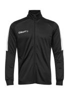 Craft Progress Jacket M Sport Sweat-shirts & Hoodies Sweat-shirts Blac...