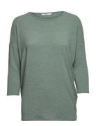 Onlglamour 3/4 Top Jrs Tops T-shirts & Tops Long-sleeved Green ONLY
