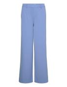 Objlisa Wide Pant Bottoms Trousers Wide Leg Blue Object