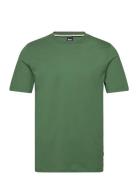 Thompson 01 Tops T-shirts Short-sleeved Green BOSS