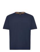 Tchup Tops T-shirts Short-sleeved Navy BOSS