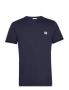 Piece T-Shirt Smu Tops T-shirts Short-sleeved Navy Les Deux