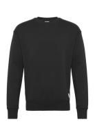 Sdlenz Crew Sw Tops Sweat-shirts & Hoodies Sweat-shirts Black Solid