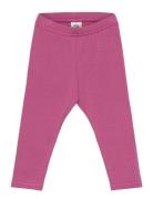 Cozy Me Leggings Baby Bottoms Leggings Pink Müsli By Green Cotton