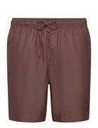 Classic Swimshort Uimashortsit Brown Fred Perry