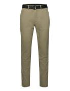 Modern Twill Slim Chino Bottoms Trousers Chinos Green Calvin Klein