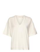Kasiaiw Tshirt Tops T-shirts & Tops Short-sleeved White InWear