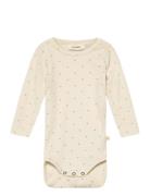 Nbfgago Ls Slim Body Lil Noos Bodies Long-sleeved Beige Lil'Atelier