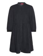 Women Dresses Light Woven Mini Polvipituinen Mekko Black Esprit Casual