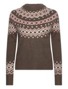 Fqmerla-Pullover Tops Knitwear Jumpers Brown FREE/QUENT