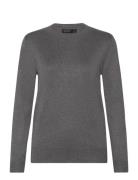 Pullover-Knit Light Tops Knitwear Jumpers Grey Brandtex