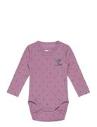 Hmlbeesy Body L/S Pitkähihainen Body Purple Hummel