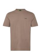 Tee Sport T-shirts Short-sleeved Brown BOSS