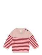 Knitted Striped Sailor Jumper Tops Knitwear Pullovers Red Copenhagen C...