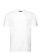 Collegiate T-Shirt Tops T-shirts Short-sleeved White Lyle & Scott