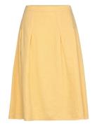 Skirt Polvipituinen Hame Yellow United Colors Of Benetton