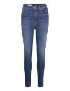 Leyla Trousers Hyperflex Re-Used Bottoms Jeans Skinny Blue Replay