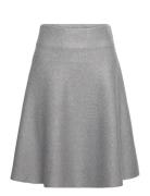 Cuannemarie Skirt Polvipituinen Hame Grey Culture