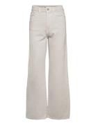 Idun Wide Jeans Bottoms Jeans Wide Grey Gina Tricot