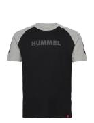 Hmllegacy Blocked T-Shirt Sport T-shirts Short-sleeved Black Hummel