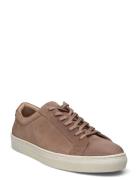 Biaajay 2.0 Oily Suede Matalavartiset Sneakerit Tennarit Brown Bianco