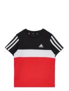 Lk 3S Tib T Tops T-shirts Short-sleeved Red Adidas Sportswear