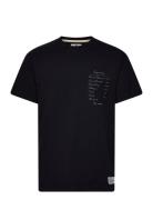Akkikki Stiofan - C Tee Tops T-shirts Short-sleeved Black Anerkjendt