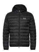 Down Jacket Ohut Takki Black EA7