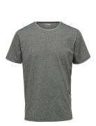 Slhaspen Mini Str Ss O-Neck Tee Noos Tops T-shirts Short-sleeved Grey ...